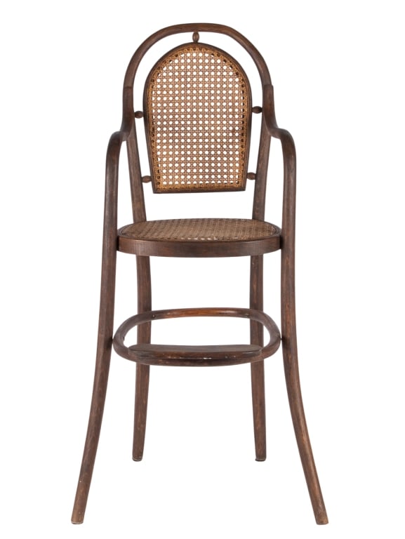 VINTAGE THONET STYLE HIGH CHILD?S CHAIR (1 of 6)