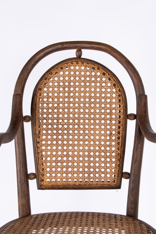 VINTAGE THONET STYLE HIGH CHILD?S CHAIR - 3