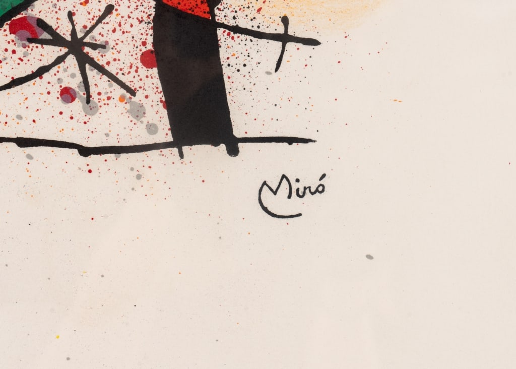 MIRO 'CERAMIQUES' LITHOGRAPH - 3