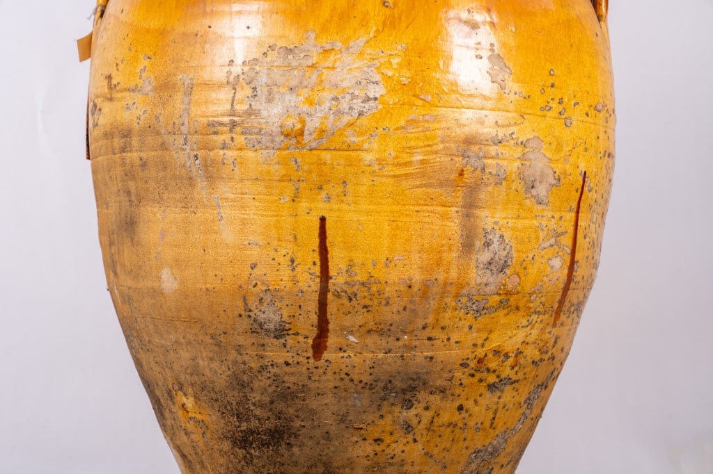MONUMENTAL ITALIAN OLIVE OIL AMPHORA VASE - 7