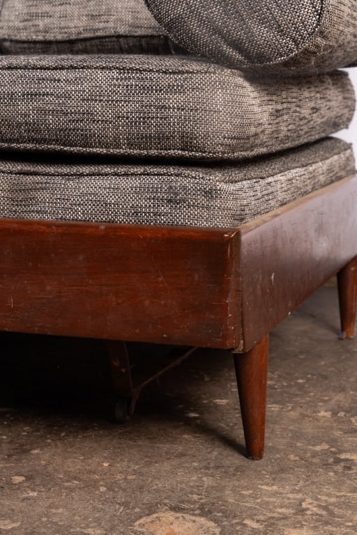 DANISH MODERN DAYBED, KNOLL UPHOLSTERY - 3