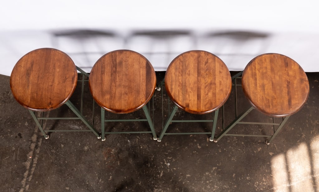 SET OF 4 POLLARD CHICAGO BARSTOOLS - 3