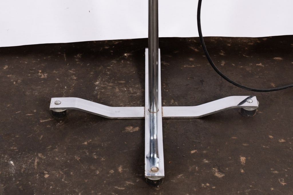 MID-CENTURY GOOSENECK ROLLING FLOOR LAMP - 3