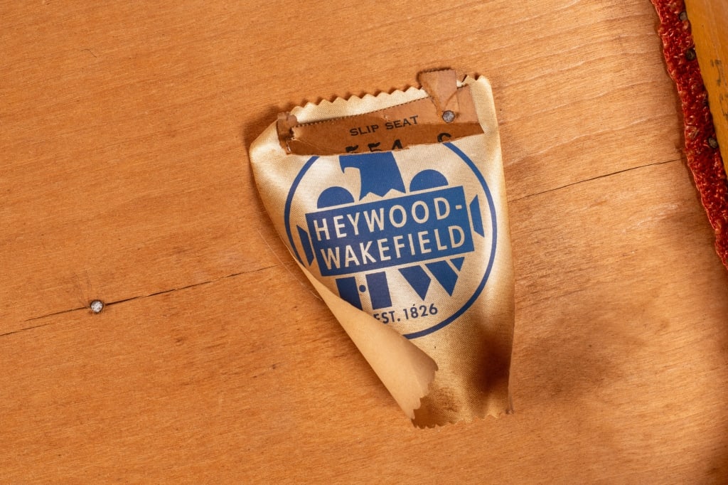 SET OF 6 HEYWOOD WAKEFIELD CHAIRS - 5