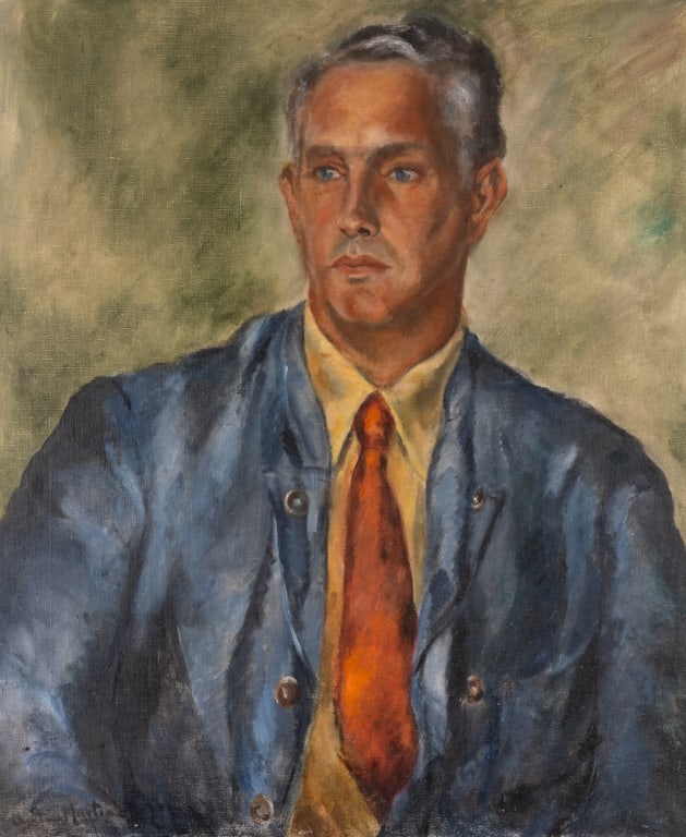 MARTINS, PORTRAIT OF A GENTLEMAN, O/C - 4