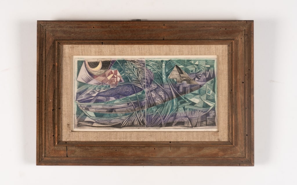 PAIR OF BERNARD EPPLE ETCHINGS - 4