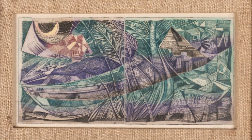PAIR OF BERNARD EPPLE ETCHINGS - 5