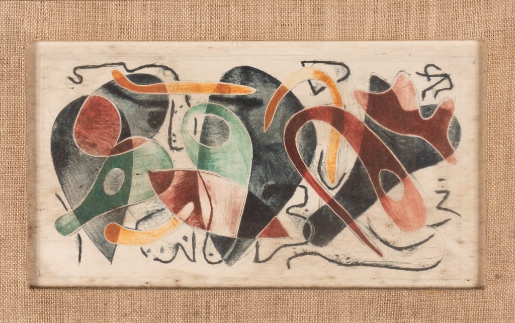 PAIR OF BERNARD EPPLE ETCHINGS - 8