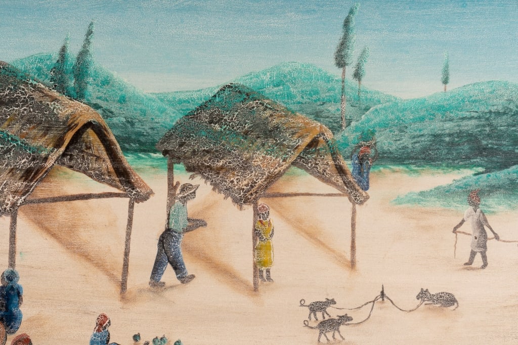 BOURMOND BYRON, PLANTAIN HARVEST, O/B - 7