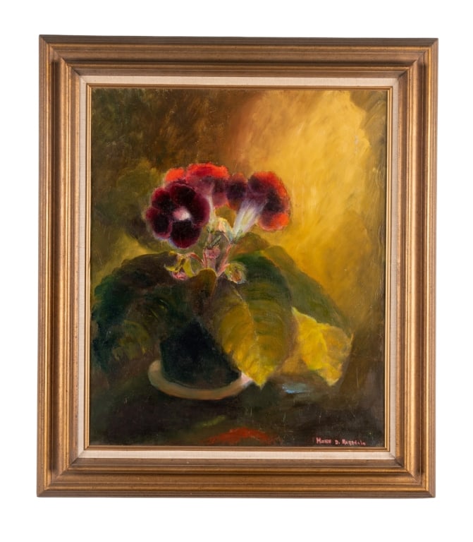 MARIAN D. RAGSDALE, STILL LIFE, O/C (1 of 7)