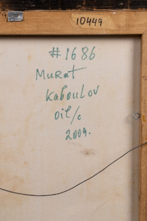 MURAT KABOULOV, ABSTRACT PORTRAIT OF A LADY, O/C - 3