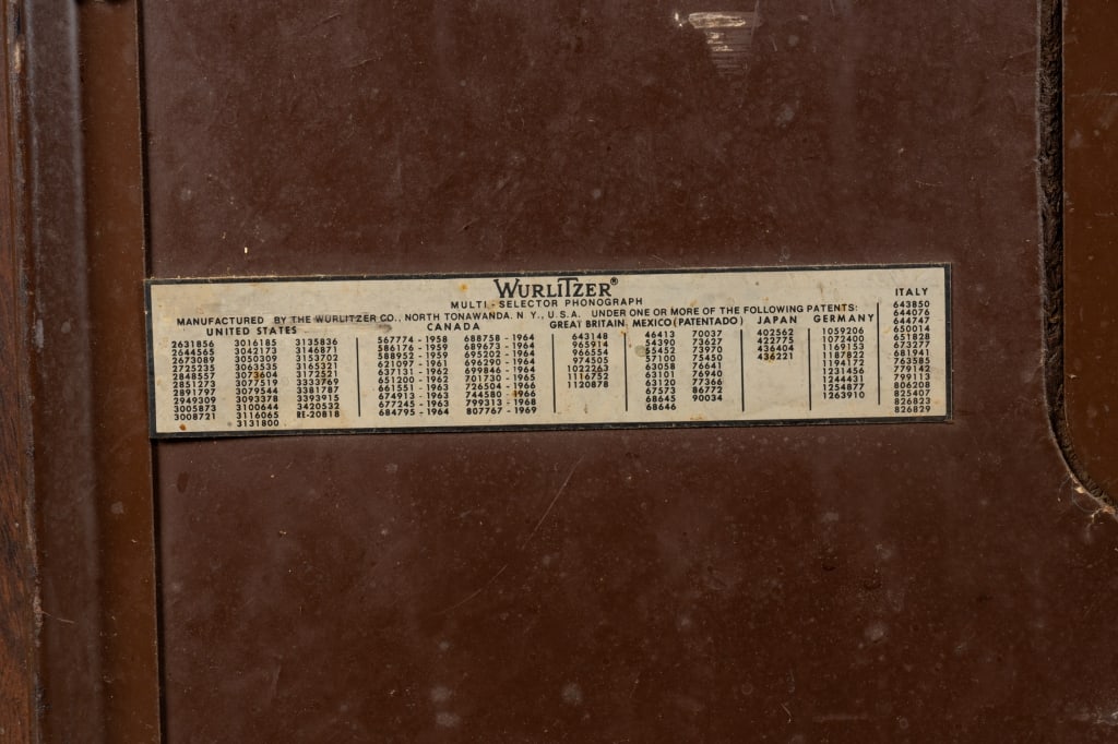 WURLITZER SUPER STAR JUKEBOX MODEL 3600 - 8