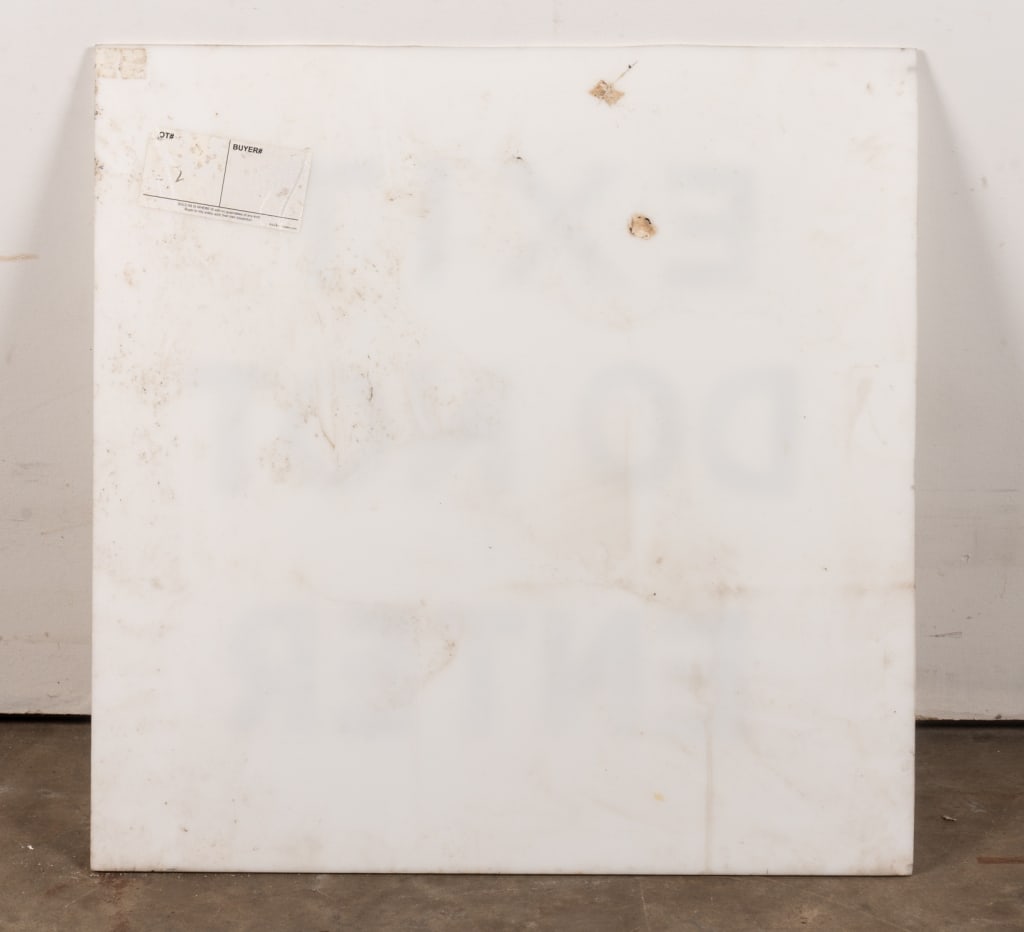 EXIT DO NOT ENTER ACRYLIC SIGN - 2