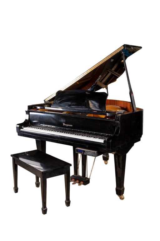 BERGMANN BABY GRAND PIANO W/PLAYER SYSTEM (1 of 13)