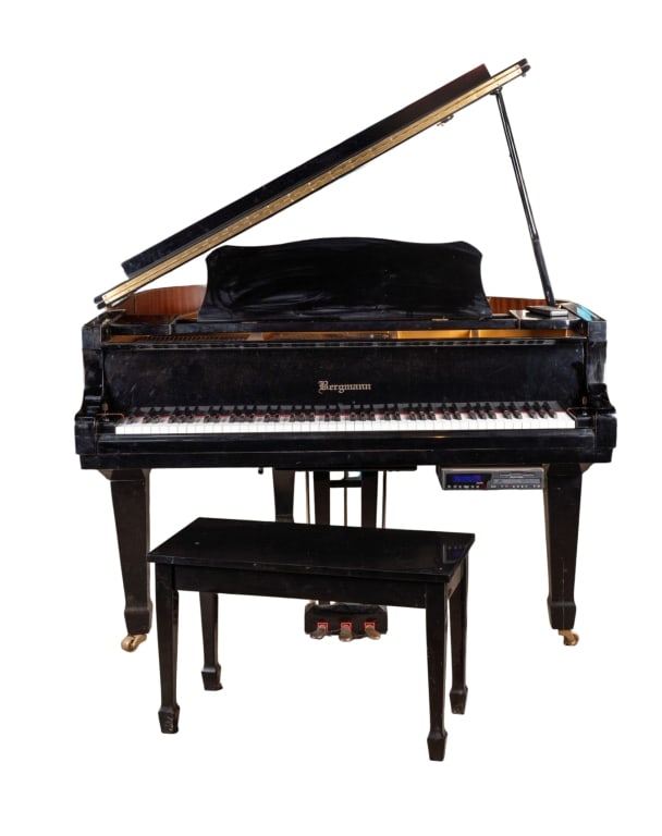BERGMANN BABY GRAND PIANO W/PLAYER SYSTEM - 2