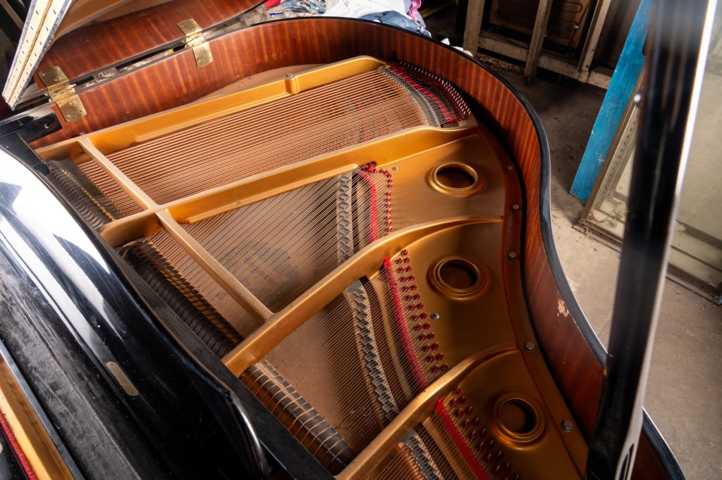 BERGMANN BABY GRAND PIANO W/PLAYER SYSTEM - 7