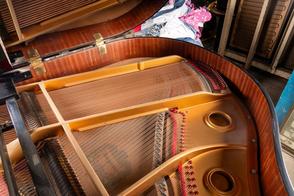 BERGMANN BABY GRAND PIANO W/PLAYER SYSTEM - 8
