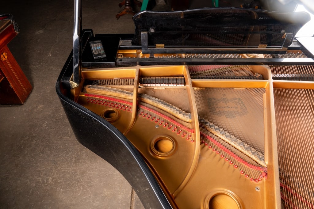 BERGMANN BABY GRAND PIANO W/PLAYER SYSTEM - 9