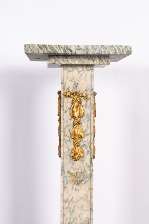 MODERN ITALIAN MARBLE PEDESTAL - 3