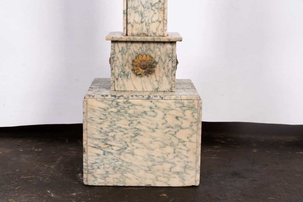 MODERN ITALIAN MARBLE PEDESTAL - 4