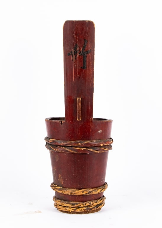 ANTIQUE CHINESE WATER BUCKET - 2