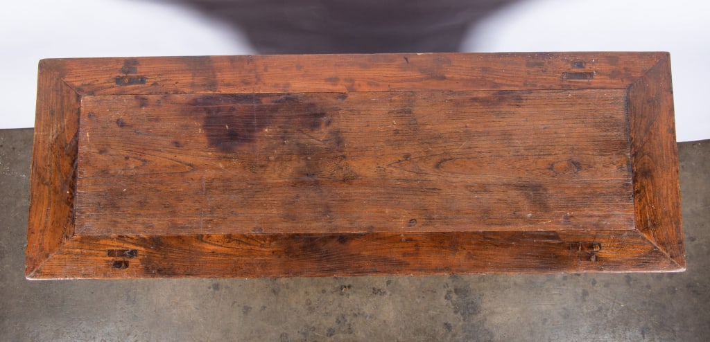 LATE QING MAHOGANY CHINESE ALTAR CONSOLE TABLE - 8