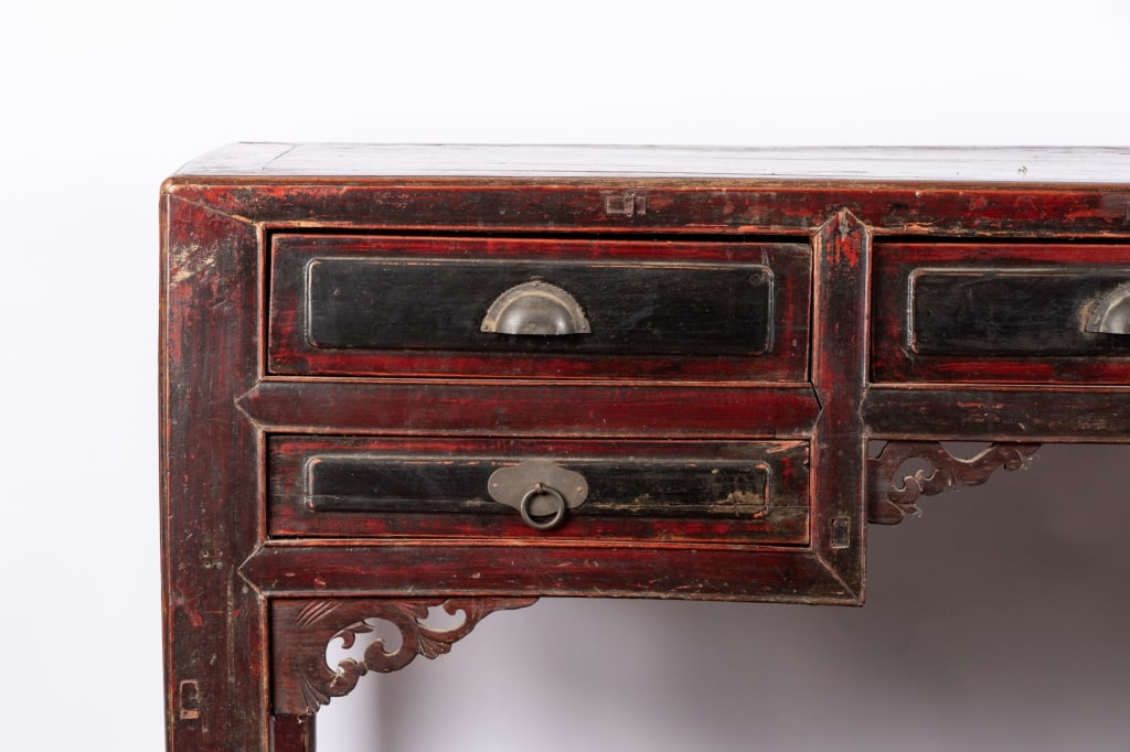 LATE QING DYNASTY CHINESE WRITING DESK - 2