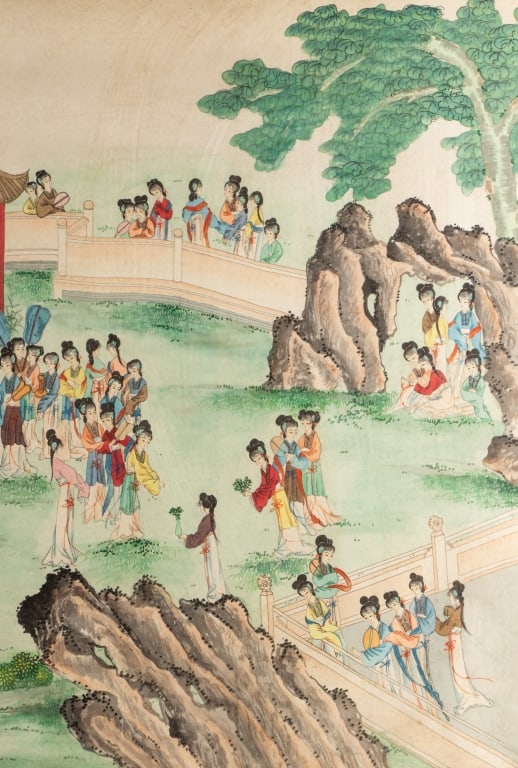 100 BEAUTIES, WATERCOLOR ON SILK - 3