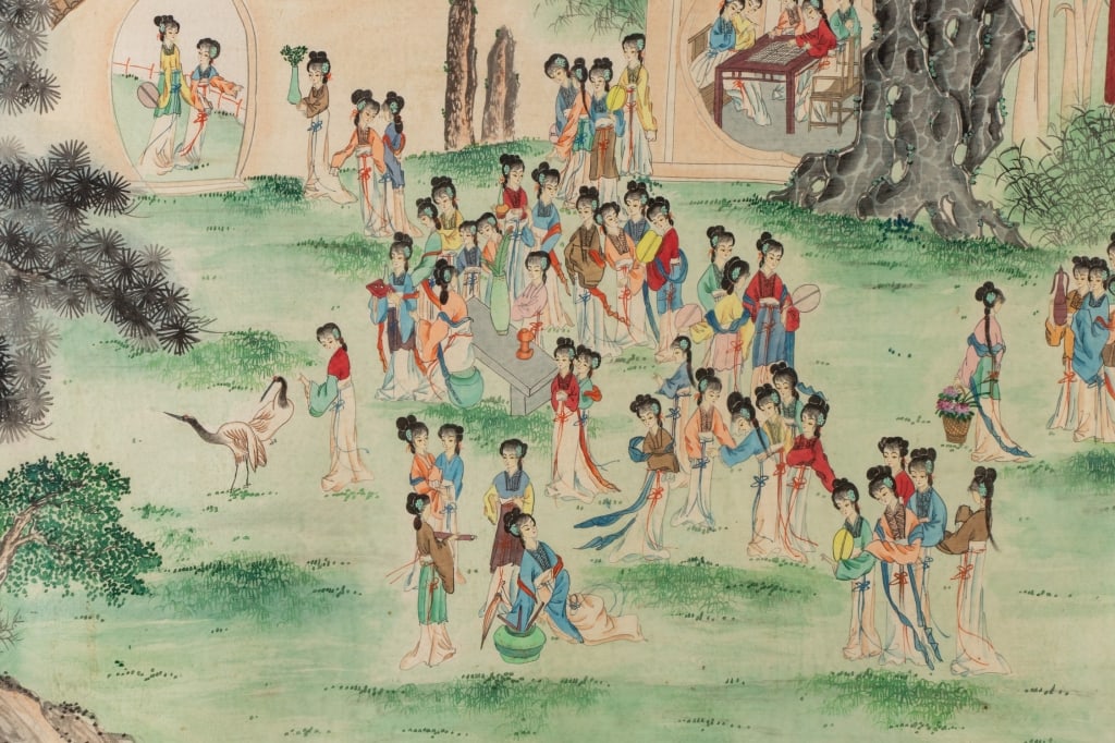 100 BEAUTIES, WATERCOLOR ON SILK - 5