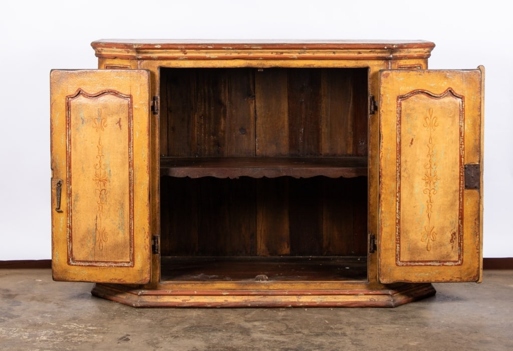 ANTIQUE ITALIAN HAND-PAINTED SIDEBOARD - 2