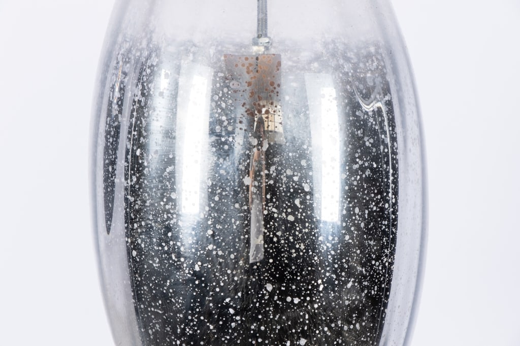MCM SILVER TONE PENDANT LIGHT - 4