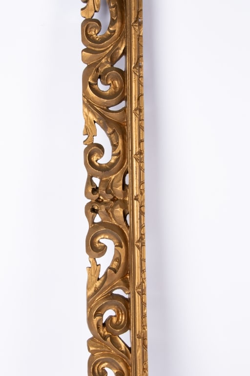 ITALIAN BAROQUE STYLE GILTWOOD PICTURE FRAME - 2