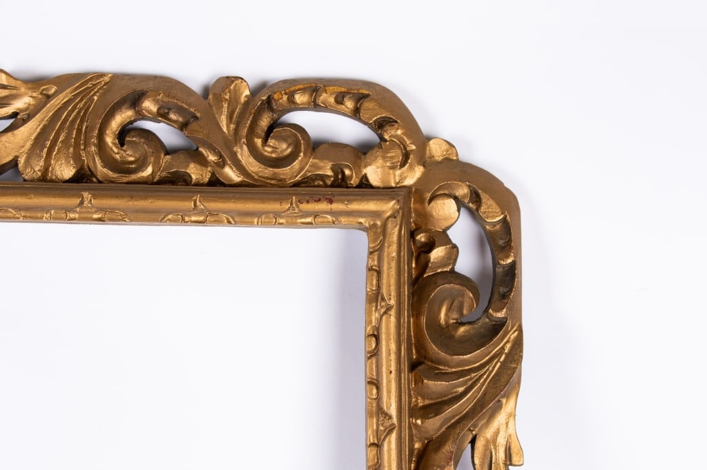 ITALIAN BAROQUE STYLE GILTWOOD PICTURE FRAME - 3