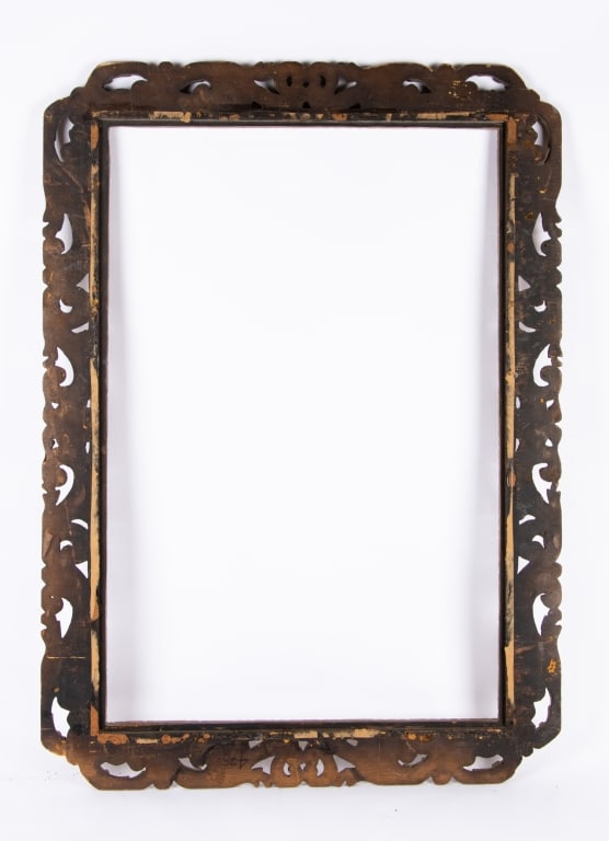 ITALIAN BAROQUE STYLE GILTWOOD PICTURE FRAME - 4