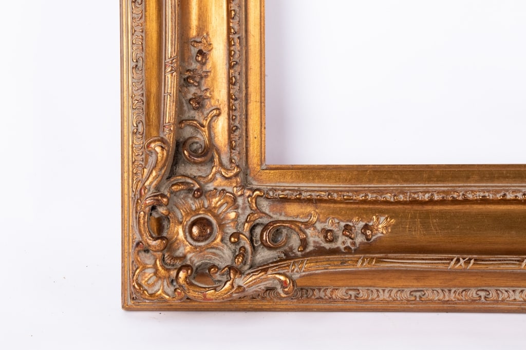 LARGE RECTANGULAR GILTWOOD PICTURE FRAME - 2