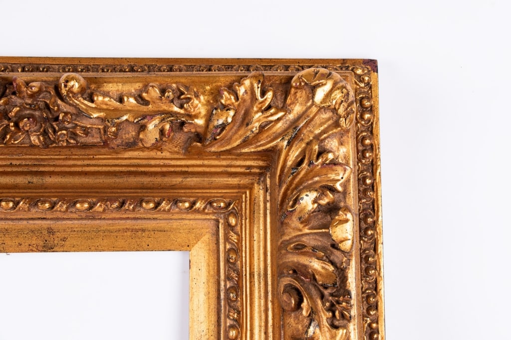 ITALIAN ORNATE GILTWOOD PICTURE FRAME - 4