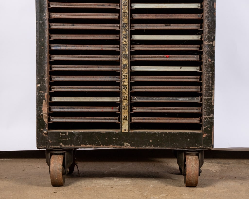 FOSTER METAL TYPESET TRAY CABINET - 3