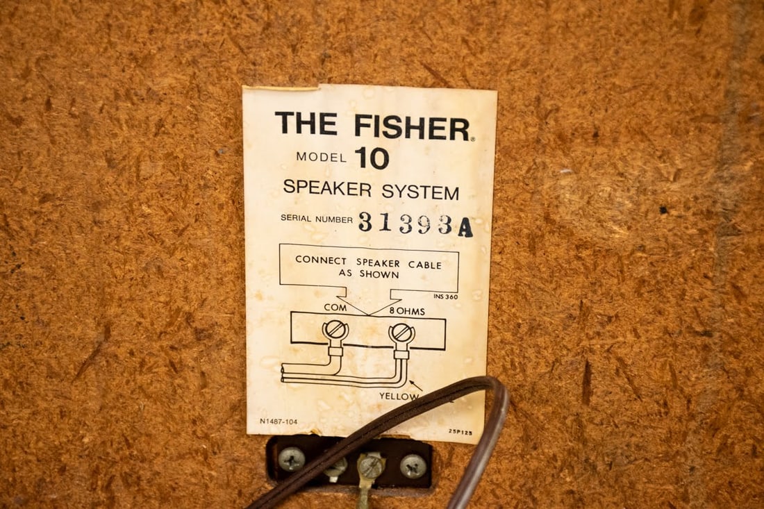 THE FISHER SPEAKER SYSTEM - 5