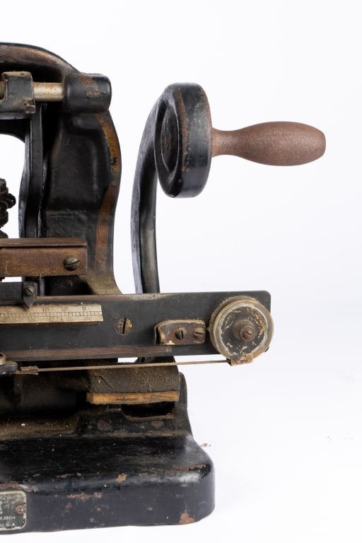 20TH C. GRAPHOTYPE DOG TAG MACHINE - 4
