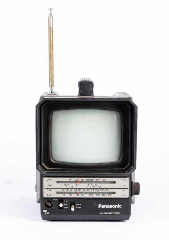 VINTAGE PANASONIC PORTABLE AM/FM TELEVISION - 2