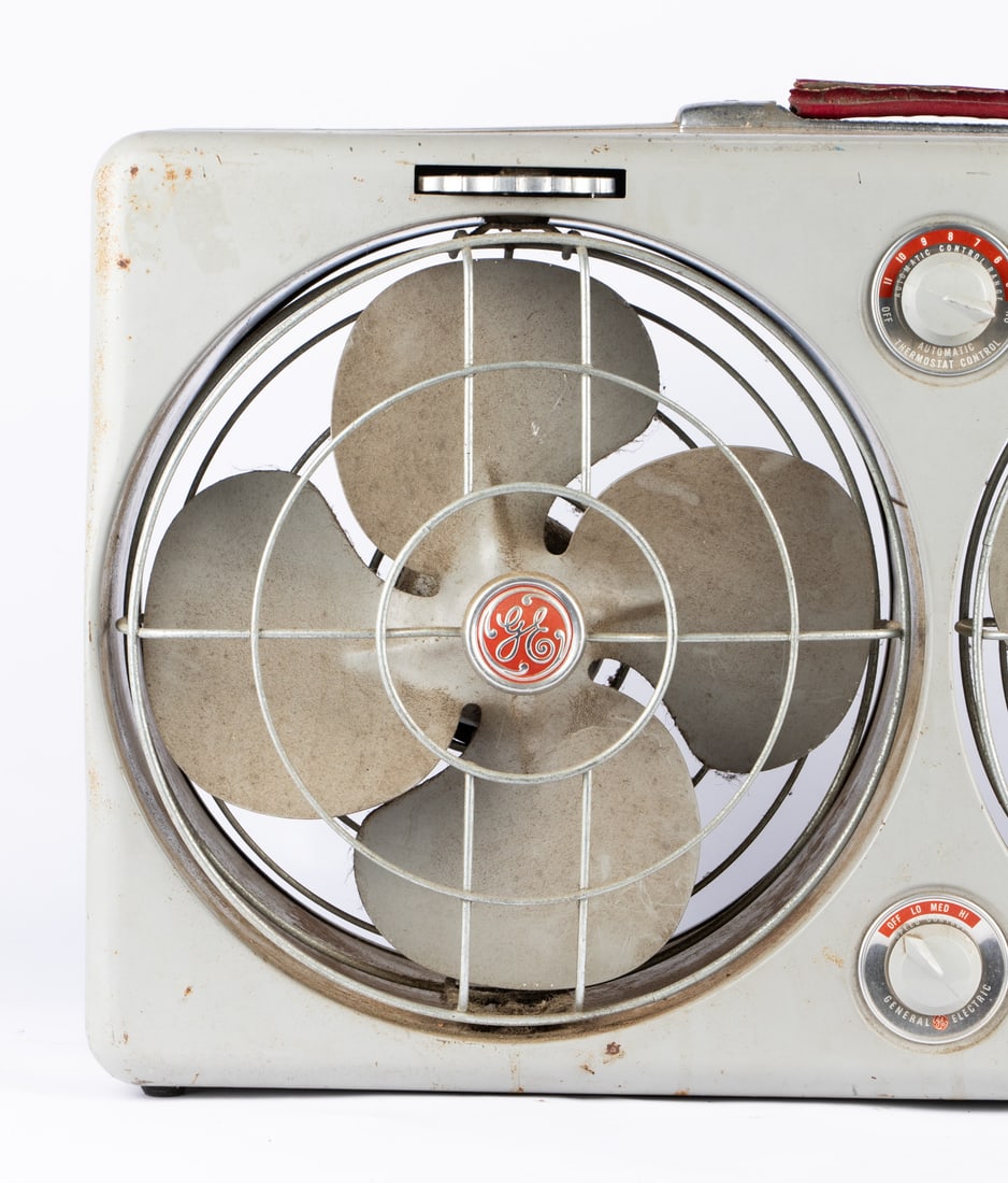 GENERAL ELECTRIC DOUBLE BOX WINDOW FAN - 2