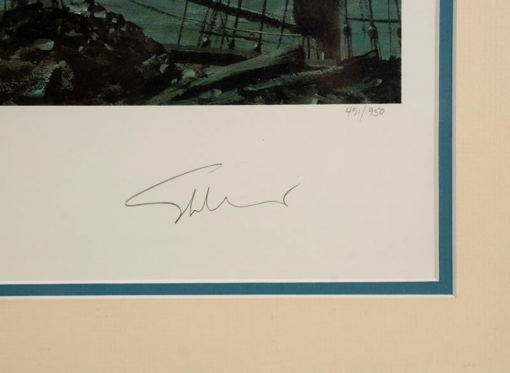JOHN STOBART, BLACKWALL PASSENGER SHIP, LITHOGRAPH - 5