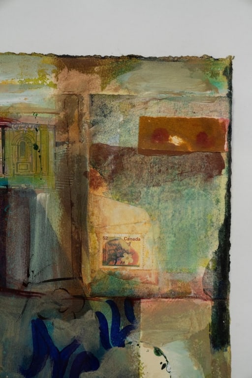 JOYCE LIEBERMAN 'A SENSE OF PEACE' MIXED MEDIA - 7