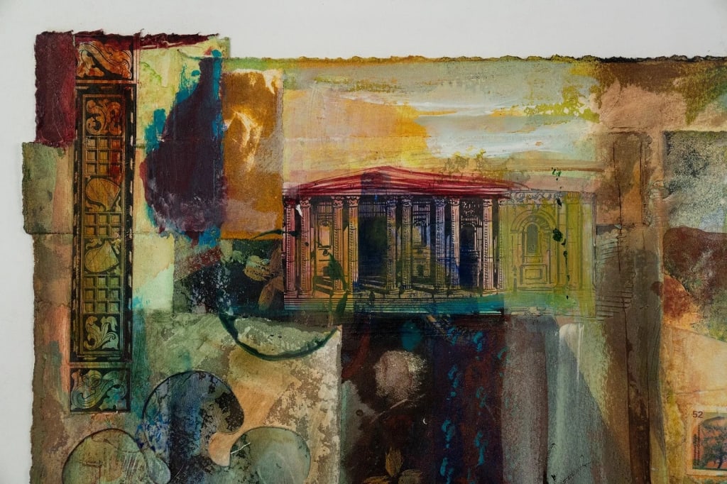 JOYCE LIEBERMAN 'A SENSE OF PEACE' MIXED MEDIA - 8