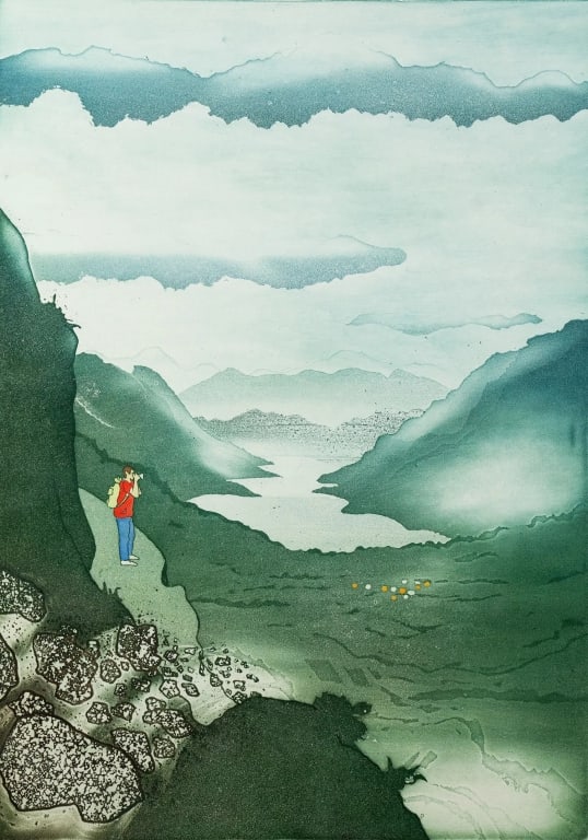 THREE SJOERD BAKKER LITHOGRAPHS - 11