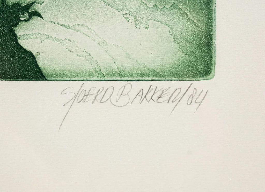 THREE SJOERD BAKKER LITHOGRAPHS - 12