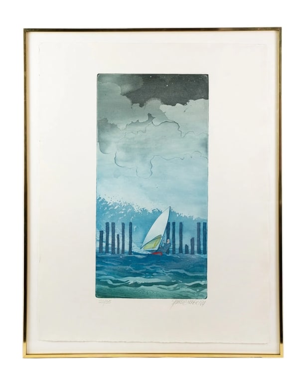 THREE SJOERD BAKKER LITHOGRAPHS - 2
