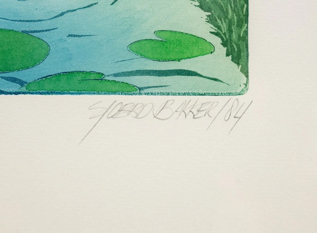 THREE SJOERD BAKKER LITHOGRAPHS - 9