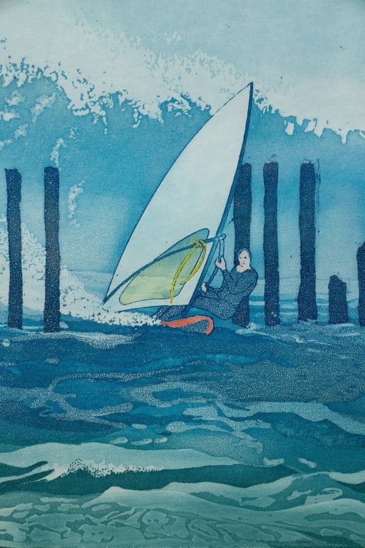 THREE SJOERD BAKKER LITHOGRAPHS - 11
