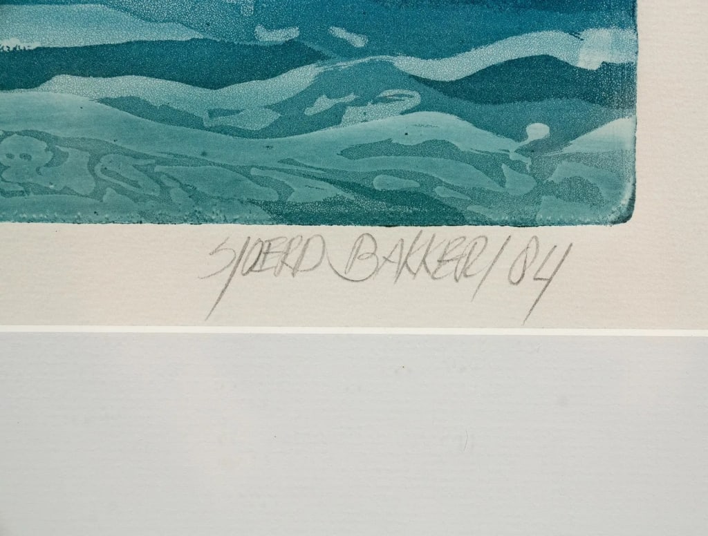 THREE SJOERD BAKKER LITHOGRAPHS - 13
